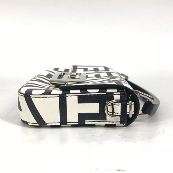 FENDI 7AS142 Marc Jacobs collab Baguette Pouch Logo Shoulder Bag 2WAY Hand Bag - Picture 13 of 16